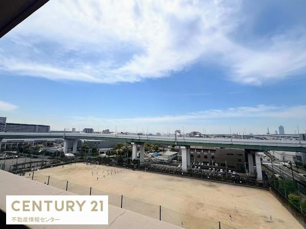 【その他】 | 朝潮コーポ | 10階・南西向きバルコニー