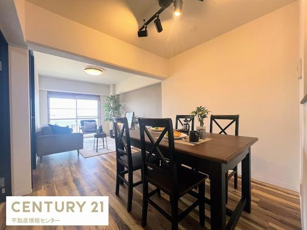 【居間・リビング】 | 朝潮コーポ | リフォーム履歴有（完成時（２０２４年２月時点）の写真です）