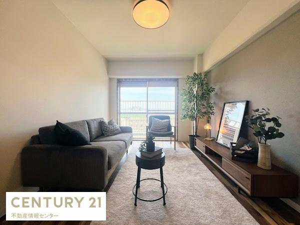 【居間・リビング】 | 朝潮コーポ | リフォーム履歴有（完成時（２０２４年２月時点）の写真です）