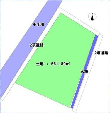 和歌山市直川　土地の土地図