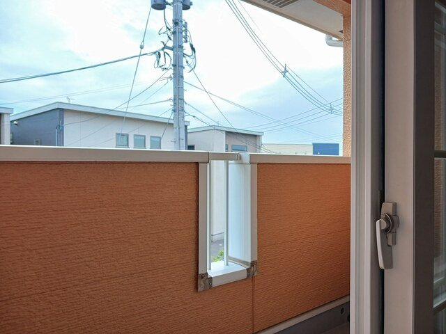 カトルセゾンＣのバルコニー|広々としたバルコニーです