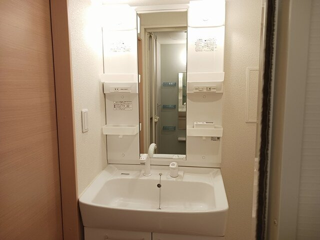 グランティスの洗面所|忙しい朝には欠かせない洗面所です