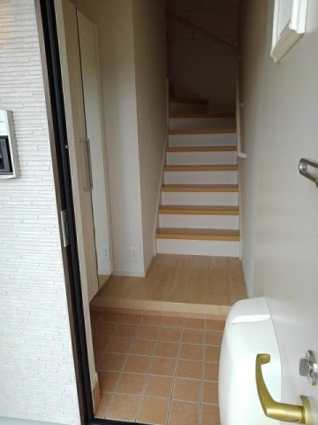 ハピネス　中保の玄関|落ち着いた玄関です