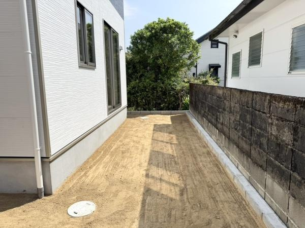 宮崎市祇園第２－３号棟　新築戸建の庭|【庭】
お庭のお写真です。使い方は自由自在！