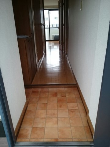 パークハイム大丸Ａの玄関