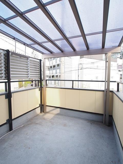 松園町戸建のバルコニー