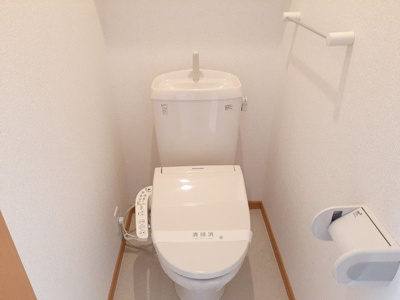 【トイレ】 | ブルス・ハープⅠ | 落ち着いたトイレです