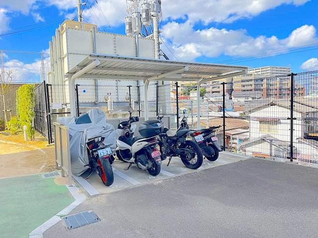 パーク・サンリヤン博多の森Ⅳ番館の駐輪場