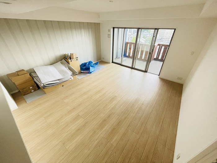 パーク・サンリヤン博多の森Ⅳ番館の居間・リビング