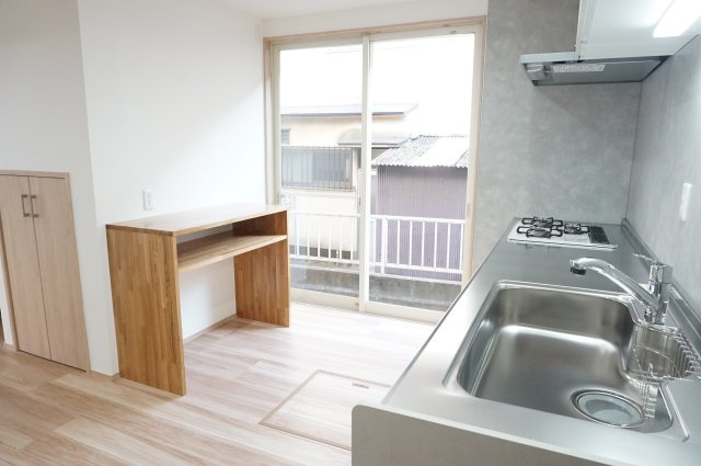 岡山市南区万倍 リノベ中古住宅のキッチン