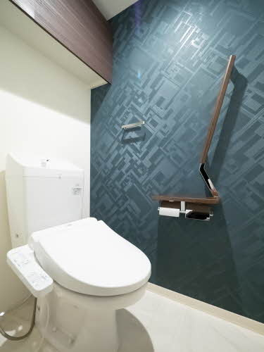 レジリエンス甲子園六石町のトイレ