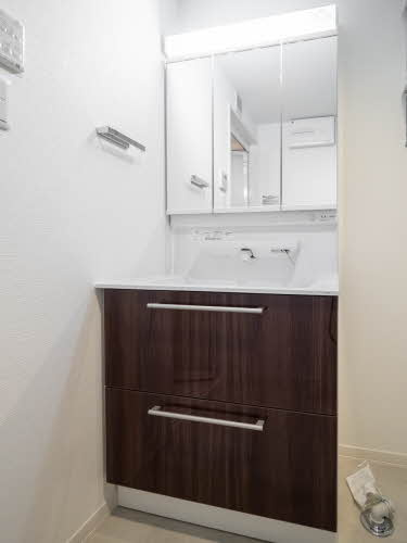 レジリエンス甲子園六石町の洗面所