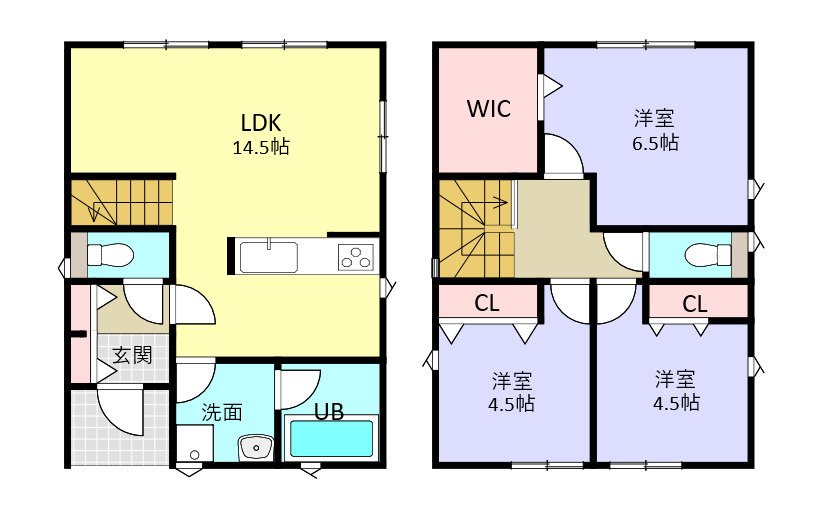 玉里団地3丁目　新築戸建て
