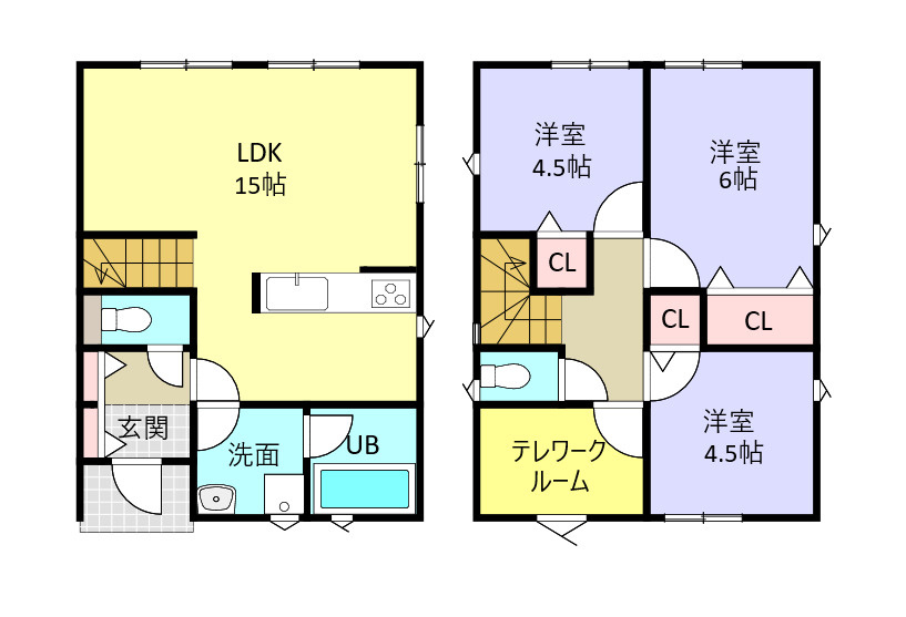 玉里団地3丁目　新築戸建て