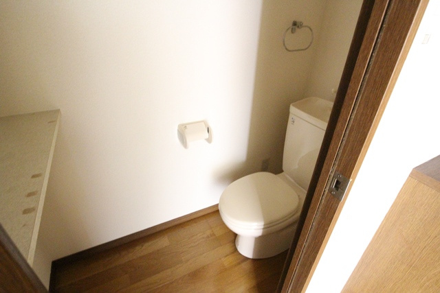 ベルセゾンⅡのトイレ|落ち着いた色調のトイレです