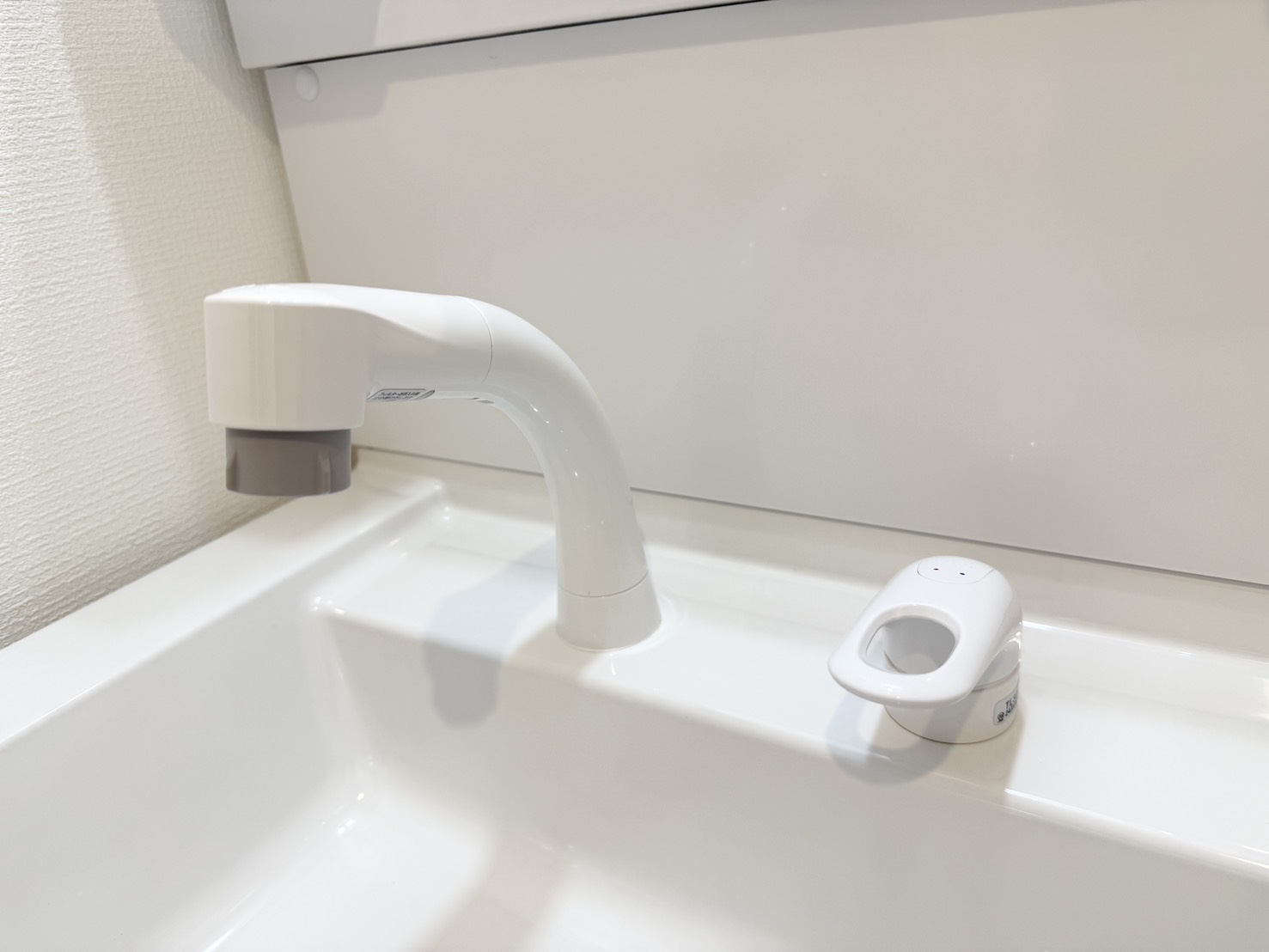 アイリスサンタ久留米 の洗面所|使い勝手の良いシングルレバー水栓