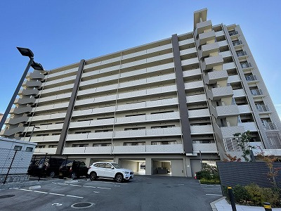 アルファスマート南熊本の外観|2019年3月築　「南熊本駅」まで徒歩7分　あなぶき分譲の築浅マンション　