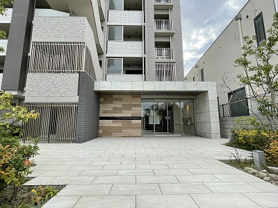 アルファスマート南熊本の外観|総戸数は81戸と大型のマンションです。
