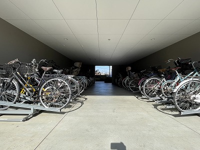 アルファスマート南熊本の駐車場