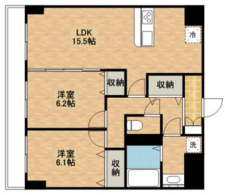 【間取り】 | Bella Luce A