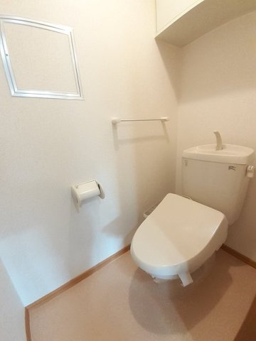 カトル・セゾン　Ⅱのトイレ|清潔感のあるトイレです