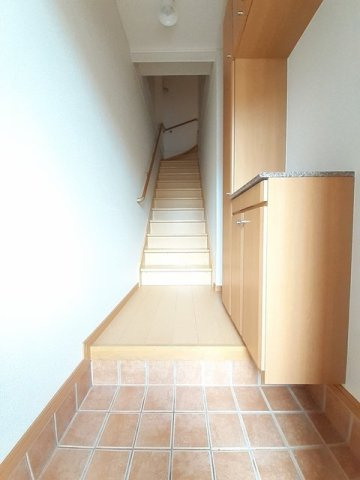 カトル・セゾン　Ⅱの玄関|シンプルで使いやすい玄関です