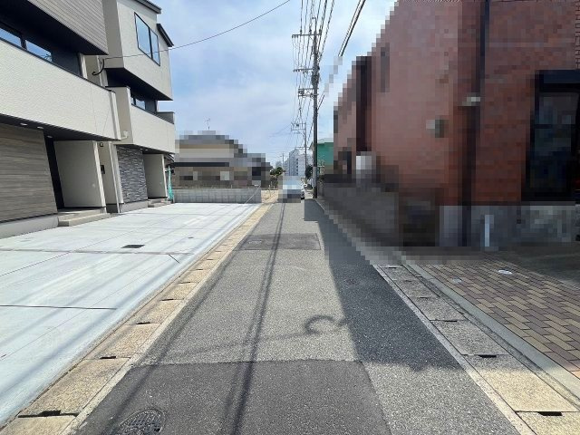 【その他】 | 福岡市西区横浜1丁目5期　1号棟（全3棟）【仲介手数料無料・0円】 | 現地写真。前面道路です。