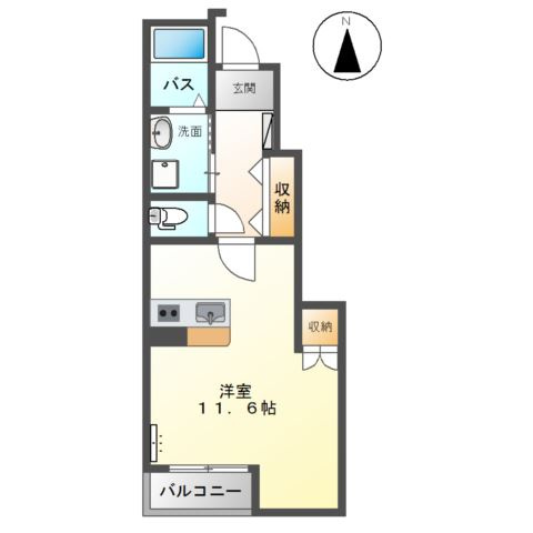 フェイバードパーク・Ⅲの間取り