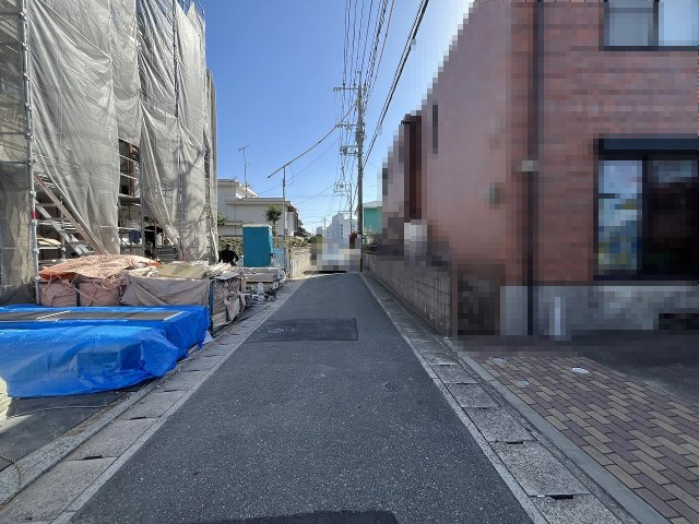 【その他】 | 福岡市西区横浜1丁目5期　2号棟（全3棟）【仲介手数料無料・0円】 | 現地写真。前面道路です。