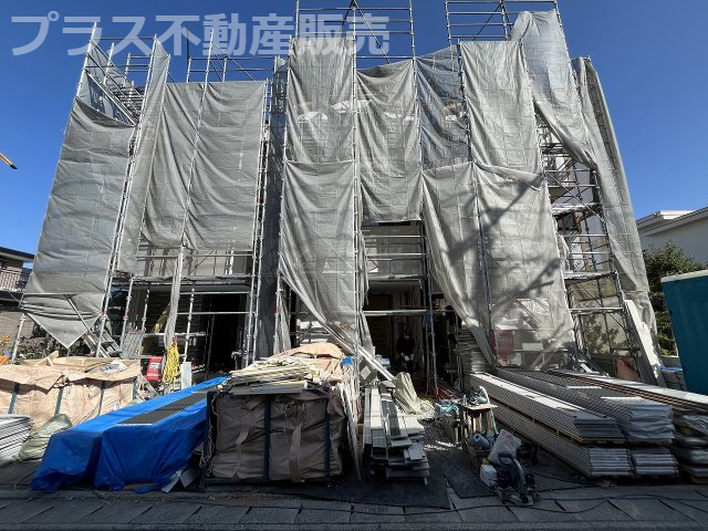 【外観】 | 福岡市西区横浜1丁目5期　2号棟（全3棟）【仲介手数料無料・0円】 | 建築中の物件は、お近くのモデルハウスも一緒にご覧頂けます。