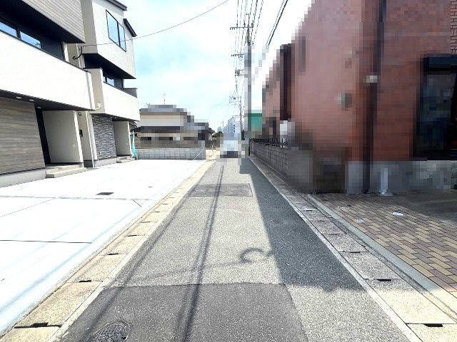 【その他】 | 福岡市西区横浜1丁目5期　3号棟（全3棟）【仲介手数料無料・0円】 | 現地写真。前面道路です。
