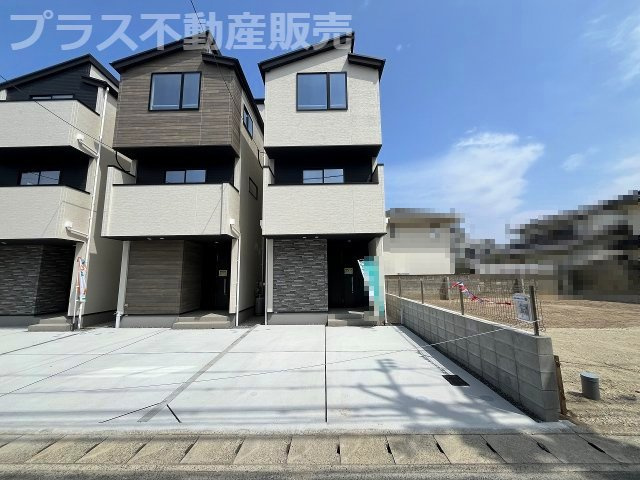 【外観】 | 福岡市西区横浜1丁目5期　3号棟（全3棟）【仲介手数料無料・0円】 | 現地写真。同じ物件を見るなら、プラス不動産販売にお任せ下さい。