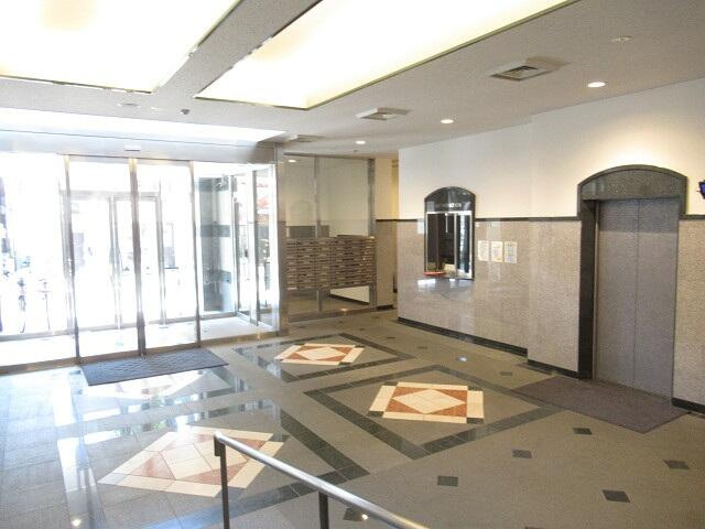 スカイグランデ京成小岩のロビー