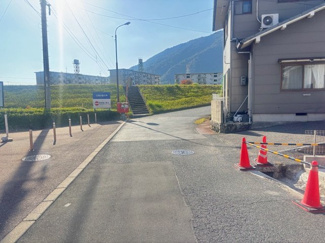 【前面道路含む現地写真】 | 安佐北区可部東1（可部駅）全４区画　NO3