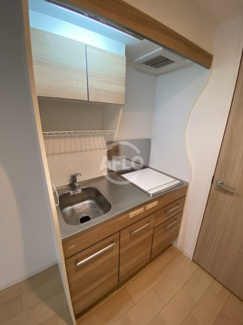 【キッチン】 | ベルエ難波西 | ベルエ難波西　ＩＨ2口コンロシステムキッチン