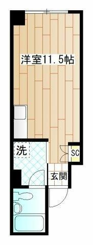 カンフリエの間取り