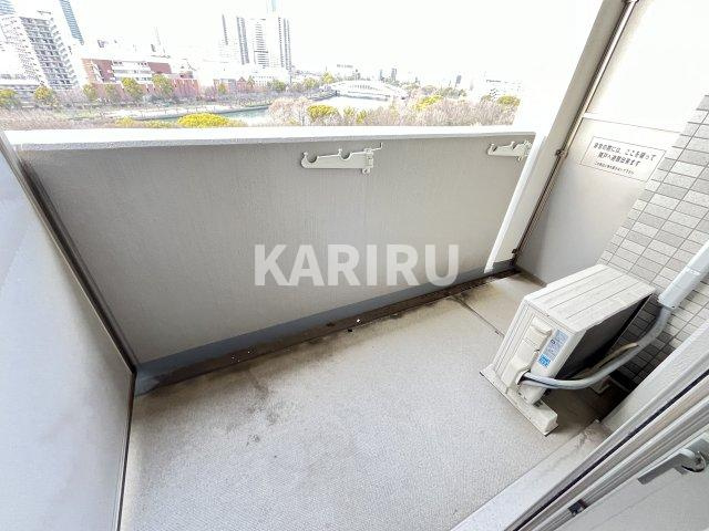 エスリード大阪城のバルコニー|同物件別部屋の写真です