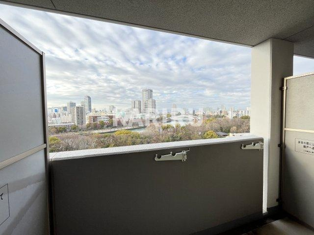 エスリード大阪城の展望|同物件別部屋の写真です