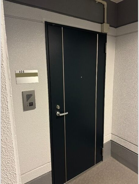 スカール桜城の玄関