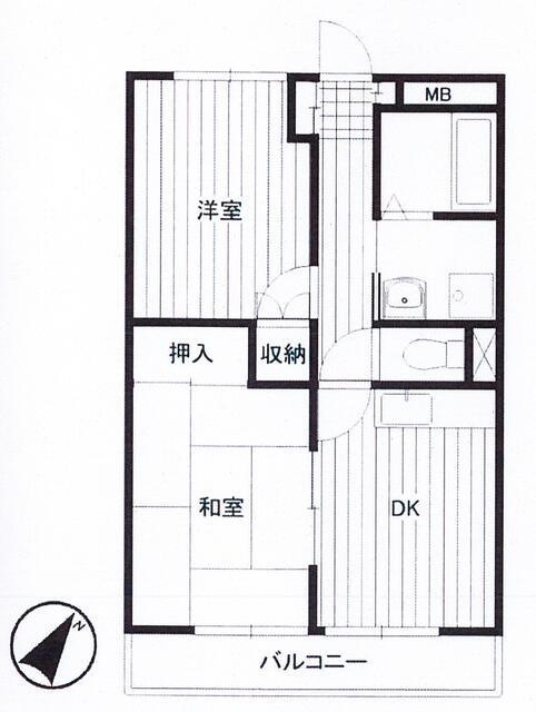 シャイネン市川の間取り