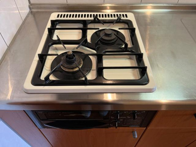 【キッチン】 | レインボーパレスⅠ | コンロ