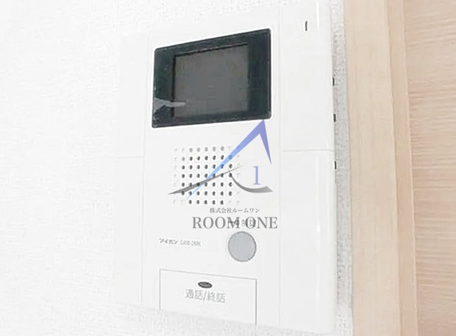 アンドルートのセキュリティ|モニター付きインターホンです。