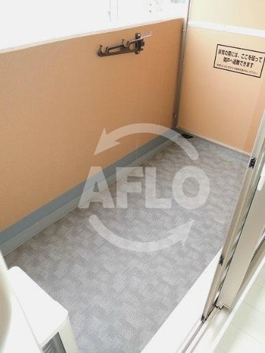 プレサンス心斎橋ルティアのバルコニー|プレサンス心斎橋ルティア 　