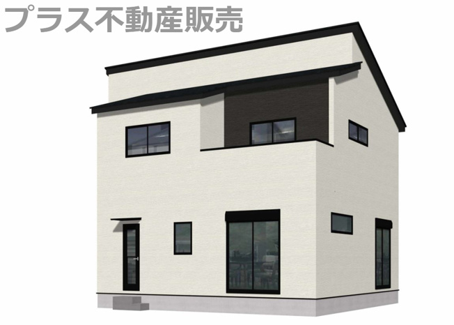 【外観】 | 春日市白水ヶ丘2丁目4期　1号棟（全2棟） | 完成イメージの外観パースです。