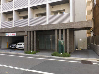 【エントランス】 | スカイコート蒲田ガーデン | ゆとりのあるエントランスです