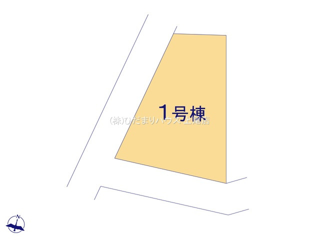 西区西大宮3期　新築戸建　GRACE01の区画図