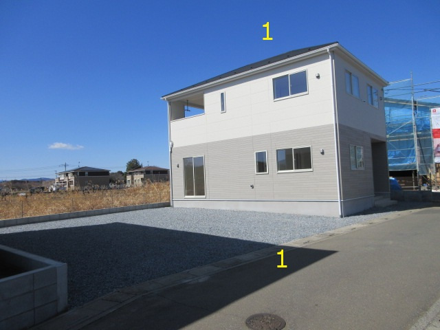 【仲介手数料無料】新築戸建　寄居町赤浜1086-1（全2棟）