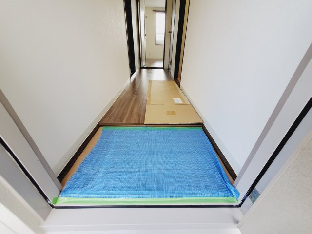 宝山ハイツの玄関