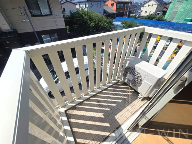 メゾハイネスのバルコニー