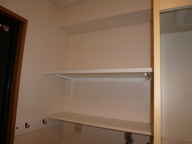 ミヨシマンション幸の収納|洗濯機上収納